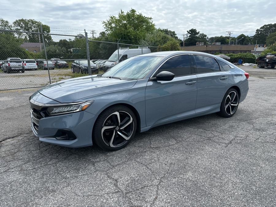 2021 Honda Accord Sedan Sport 1.5T CVT, available for sale in Milford, Connecticut | Dealertown Auto Wholesalers. Milford, Connecticut 2021 Honda Accord Sedan Sport 1.5T CVT, available for sale in Milford, Connecticut | Dealertown Auto Wholesalers. Milford, Connecticut
