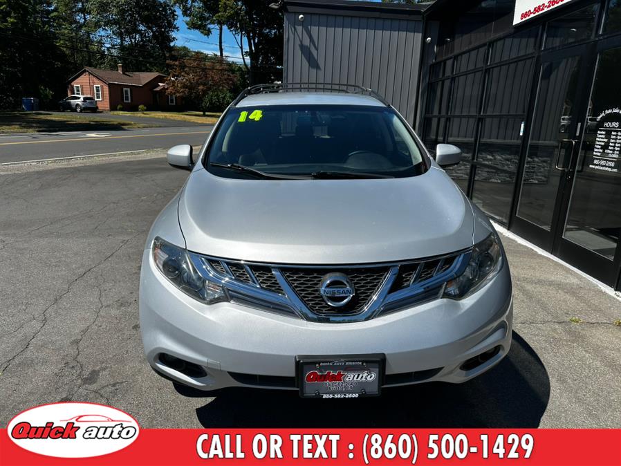 2014 Nissan Murano AWD 4dr SV, available for sale in Bristol, Connecticut | Quick Auto LLC. Bristol, Connecticut 2014 Nissan Murano AWD 4dr SV, available for sale in Bristol, Connecticut | Quick Auto LLC. Bristol, Connecticut