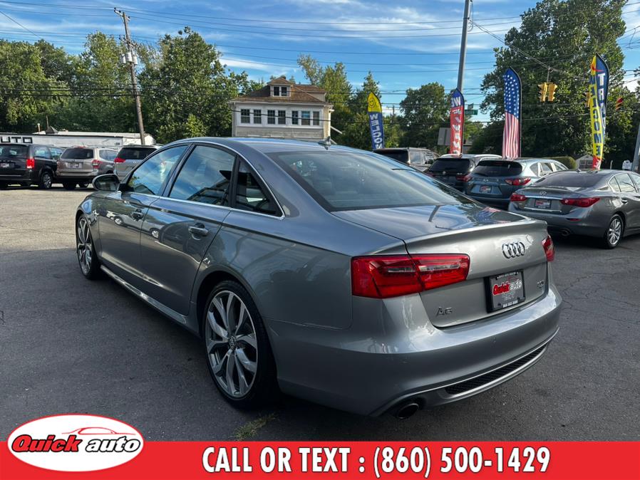2013 Audi A6 4dr Sdn quattro 3.0T Prestige, available for sale in Bristol, Connecticut | Quick Auto LLC. Bristol, Connecticut 2013 Audi A6 4dr Sdn quattro 3.0T Prestige, available for sale in Bristol, Connecticut | Quick Auto LLC. Bristol, Connecticut