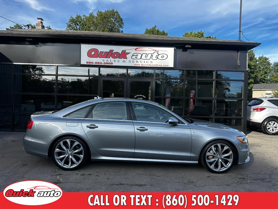 2013 Audi A6 4dr Sdn quattro 3.0T Prestige, available for sale in Bristol, Connecticut | Quick Auto LLC. Bristol, Connecticut 2013 Audi A6 4dr Sdn quattro 3.0T Prestige, available for sale in Bristol, Connecticut | Quick Auto LLC. Bristol, Connecticut
