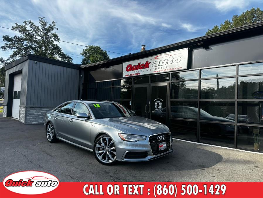 2013 Audi A6 4dr Sdn quattro 3.0T Prestige, available for sale in Bristol, Connecticut | Quick Auto LLC. Bristol, Connecticut 2013 Audi A6 4dr Sdn quattro 3.0T Prestige, available for sale in Bristol, Connecticut | Quick Auto LLC. Bristol, Connecticut