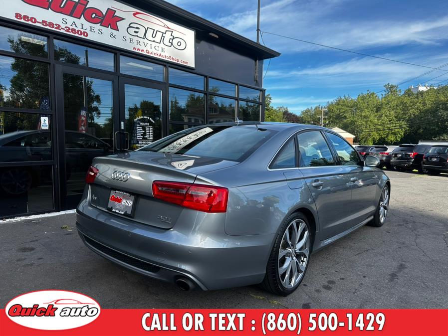 2013 Audi A6 4dr Sdn quattro 3.0T Prestige, available for sale in Bristol, Connecticut | Quick Auto LLC. Bristol, Connecticut 2013 Audi A6 4dr Sdn quattro 3.0T Prestige, available for sale in Bristol, Connecticut | Quick Auto LLC. Bristol, Connecticut