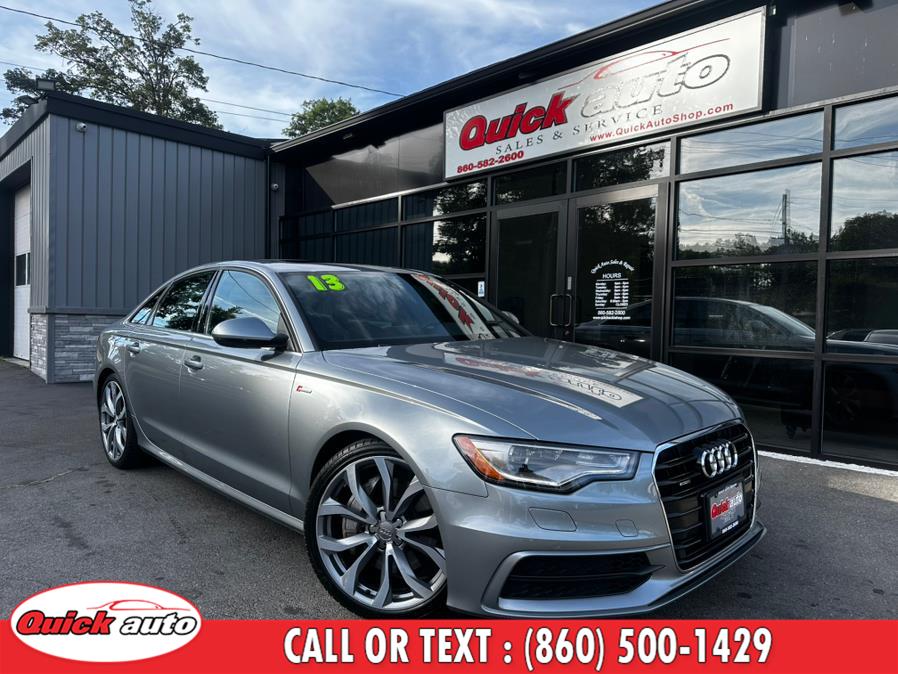 2013 Audi A6 4dr Sdn quattro 3.0T Prestige, available for sale in Bristol, Connecticut | Quick Auto LLC. Bristol, Connecticut 2013 Audi A6 4dr Sdn quattro 3.0T Prestige, available for sale in Bristol, Connecticut | Quick Auto LLC. Bristol, Connecticut