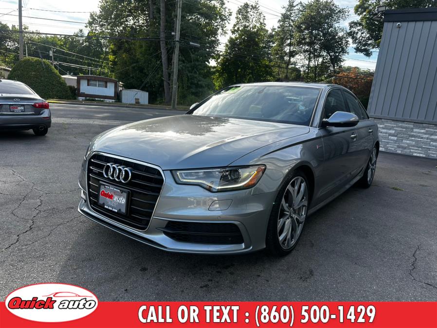 2013 Audi A6 4dr Sdn quattro 3.0T Prestige, available for sale in Bristol, Connecticut | Quick Auto LLC. Bristol, Connecticut 2013 Audi A6 4dr Sdn quattro 3.0T Prestige, available for sale in Bristol, Connecticut | Quick Auto LLC. Bristol, Connecticut