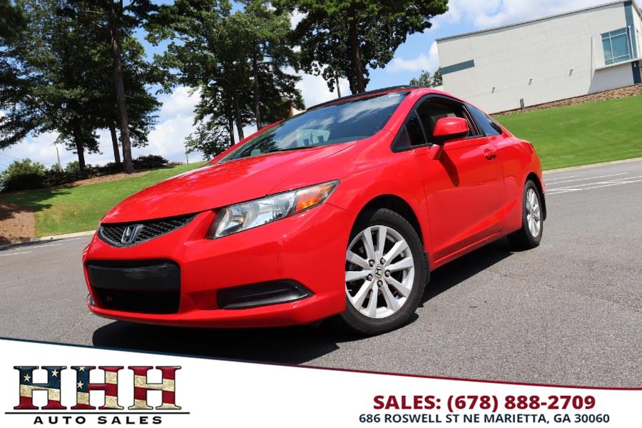 2012 Honda Civic EX, available for sale in Marietta, Georgia | HHH Auto Sales LLC. Marietta, Georgia 2012 Honda Civic EX, available for sale in Marietta, Georgia | HHH Auto Sales LLC. Marietta, Georgia