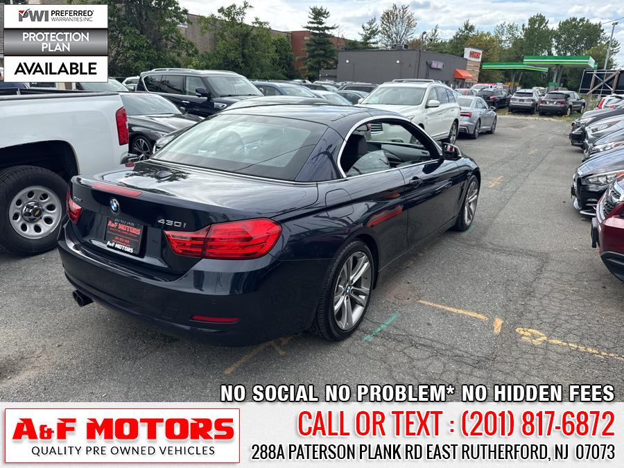 2017 BMW 4 Series 430i xDrive Convertible SULEV, available for sale in East Rutherford, New Jersey | A&F Motors LLC. East Rutherford, New Jersey 2017 BMW 4 Series 430i xDrive Convertible SULEV, available for sale in East Rutherford, New Jersey | A&F Motors LLC. East Rutherford, New Jersey