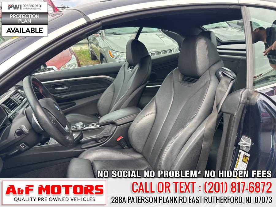 2017 BMW 4 Series 430i xDrive Convertible SULEV, available for sale in East Rutherford, New Jersey | A&F Motors LLC. East Rutherford, New Jersey 2017 BMW 4 Series 430i xDrive Convertible SULEV, available for sale in East Rutherford, New Jersey | A&F Motors LLC. East Rutherford, New Jersey