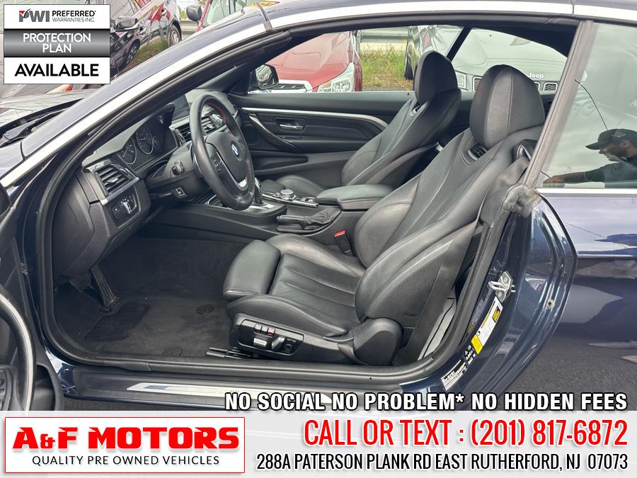 2017 BMW 4 Series 430i xDrive Convertible SULEV, available for sale in East Rutherford, New Jersey | A&F Motors LLC. East Rutherford, New Jersey 2017 BMW 4 Series 430i xDrive Convertible SULEV, available for sale in East Rutherford, New Jersey | A&F Motors LLC. East Rutherford, New Jersey