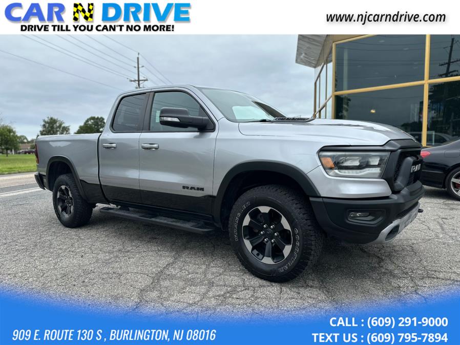2019 Ram 1500 Rebel Quad Cab 4x4 6'4 Box, available for sale in Burlington, New Jersey | Car N Drive. Burlington, New Jersey 2019 Ram 1500 Rebel Quad Cab 4x4 6'4 Box, available for sale in Burlington, New Jersey | Car N Drive. Burlington, New Jersey