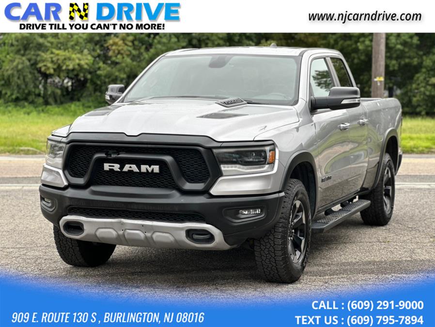 2019 Ram 1500 Rebel Quad Cab 4x4 6'4 Box, available for sale in Burlington, New Jersey | Car N Drive. Burlington, New Jersey 2019 Ram 1500 Rebel Quad Cab 4x4 6'4 Box, available for sale in Burlington, New Jersey | Car N Drive. Burlington, New Jersey