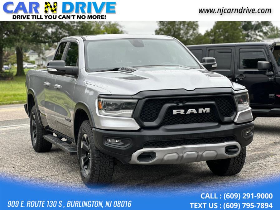 2019 Ram 1500 Rebel Quad Cab 4x4 6'4 Box, available for sale in Burlington, New Jersey | Car N Drive. Burlington, New Jersey 2019 Ram 1500 Rebel Quad Cab 4x4 6'4 Box, available for sale in Burlington, New Jersey | Car N Drive. Burlington, New Jersey