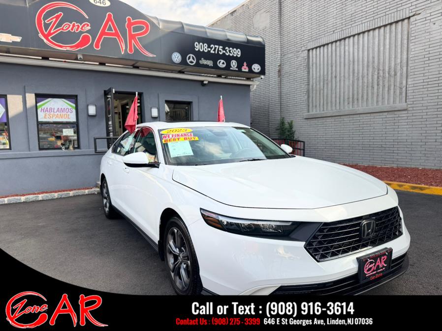 2023 Honda Accord Sedan EX CVT, available for sale in Linden, New Jersey | Car Zone. Linden, New Jersey 2023 Honda Accord Sedan EX CVT, available for sale in Linden, New Jersey | Car Zone. Linden, New Jersey
