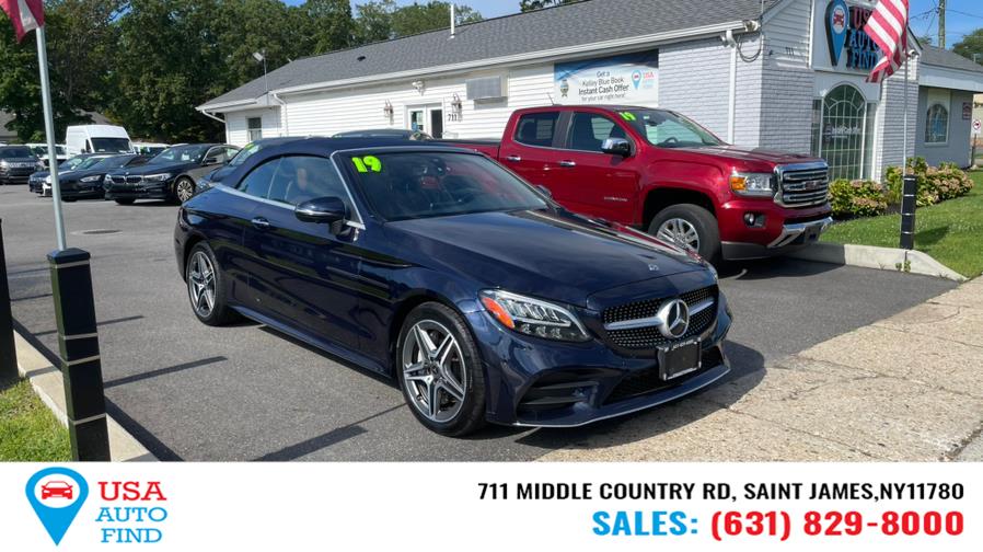 2019 Mercedes-Benz C-Class C 300 4MATIC Cabriolet, available for sale in Saint James, New York | USA Auto Find. Saint James, New York 2019 Mercedes-Benz C-Class C 300 4MATIC Cabriolet, available for sale in Saint James, New York | USA Auto Find. Saint James, New York