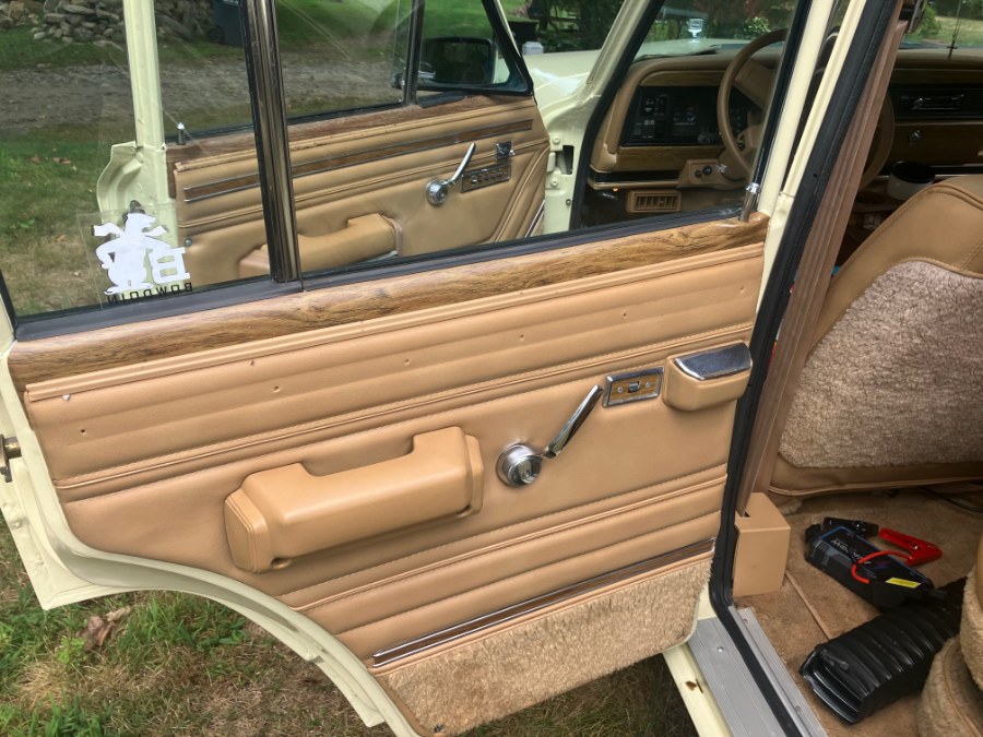 1988 Jeep Grand Wagoneer 4dr Wagon, available for sale in Naugatuck, Connecticut | Riverside Motorcars, LLC. Naugatuck, Connecticut 1988 Jeep Grand Wagoneer 4dr Wagon, available for sale in Naugatuck, Connecticut | Riverside Motorcars, LLC. Naugatuck, Connecticut