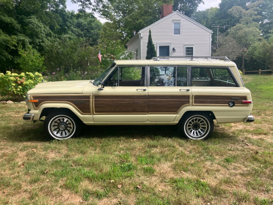 1988 Jeep Grand Wagoneer 4dr Wagon, available for sale in Naugatuck, Connecticut | Riverside Motorcars, LLC. Naugatuck, Connecticut 1988 Jeep Grand Wagoneer 4dr Wagon, available for sale in Naugatuck, Connecticut | Riverside Motorcars, LLC. Naugatuck, Connecticut