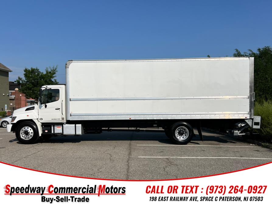 2019 HINO 268A 26FT SUPREME BOX PALFINGER LIFTGATE, available for sale in Paterson, New Jersey | Speedway Commercial Motors LLC. Paterson, New Jersey 2019 HINO 268A 26FT SUPREME BOX PALFINGER LIFTGATE, available for sale in Paterson, New Jersey | Speedway Commercial Motors LLC. Paterson, New Jersey