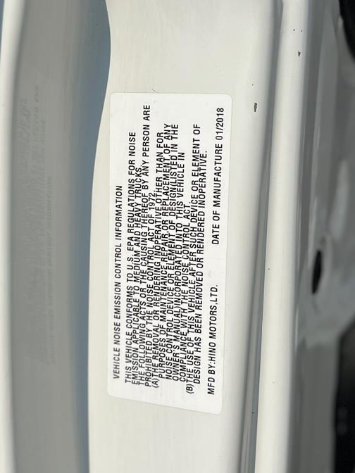 2019 HINO 268A 26FT SUPREME BOX PALFINGER LIFTGATE, available for sale in Paterson, New Jersey | Speedway Motors LLC. Paterson, New Jersey 2019 HINO 268A 26FT SUPREME BOX PALFINGER LIFTGATE, available for sale in Paterson, New Jersey | Speedway Motors LLC. Paterson, New Jersey