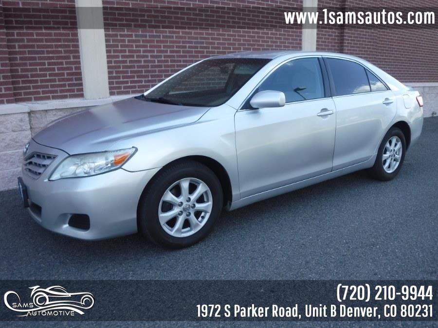 2010 Toyota Camry 4dr Sdn I4 Auto LE (Natl), available for sale in Denver, Colorado | Sam's Automotive. Denver, Colorado 2010 Toyota Camry 4dr Sdn I4 Auto LE (Natl), available for sale in Denver, Colorado | Sam's Automotive. Denver, Colorado