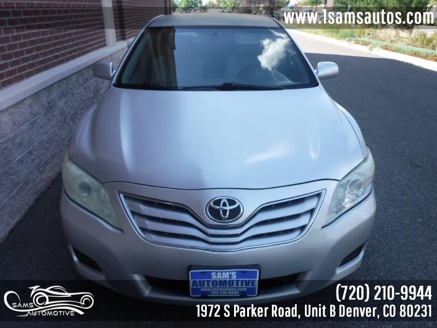 2010 Toyota Camry 4dr Sdn I4 Auto LE (Natl), available for sale in Denver, Colorado | Sam's Automotive. Denver, Colorado 2010 Toyota Camry 4dr Sdn I4 Auto LE (Natl), available for sale in Denver, Colorado | Sam's Automotive. Denver, Colorado