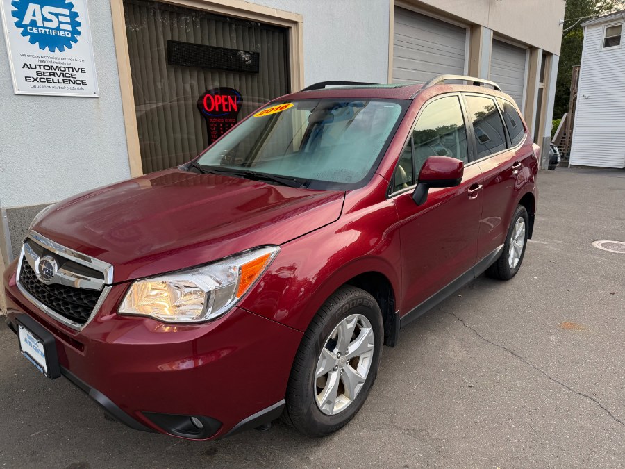 2016 Subaru Forester 4dr CVT 2.5i Premium PZEV, available for sale in Bristol, Connecticut | Bristol Auto Center LLC. Bristol, Connecticut 2016 Subaru Forester 4dr CVT 2.5i Premium PZEV, available for sale in Bristol, Connecticut | Bristol Auto Center LLC. Bristol, Connecticut