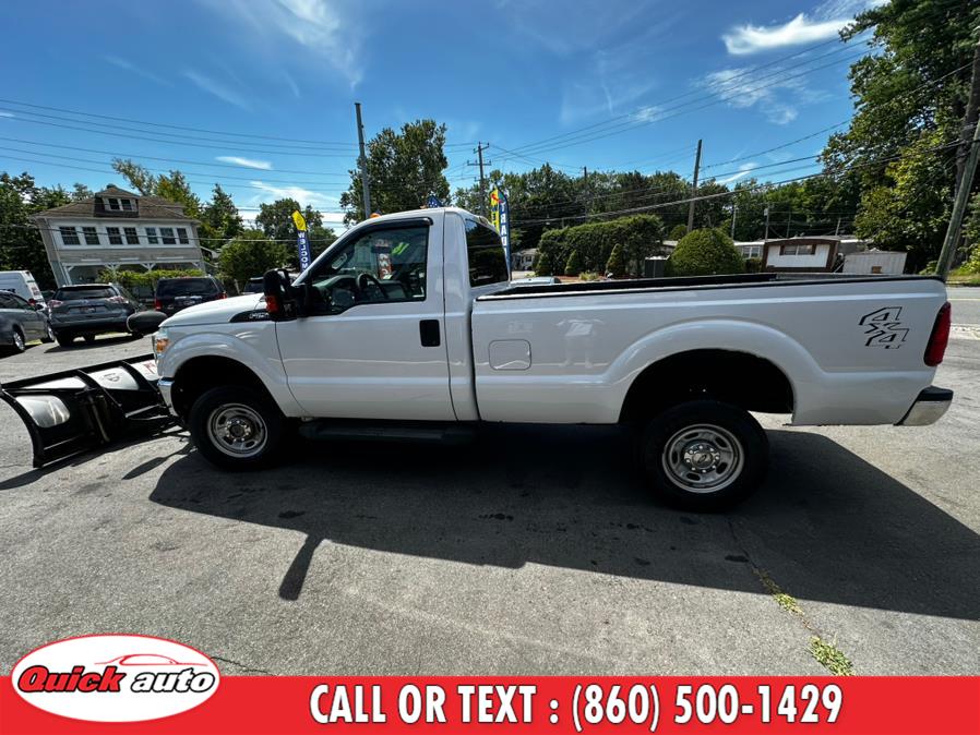 2016 Ford Super Duty F-250 SRW 4WD Reg Cab 137" XL W/PLOW, available for sale in Bristol, Connecticut | Quick Auto LLC. Bristol, Connecticut 2016 Ford Super Duty F-250 SRW 4WD Reg Cab 137" XL W/PLOW, available for sale in Bristol, Connecticut | Quick Auto LLC. Bristol, Connecticut