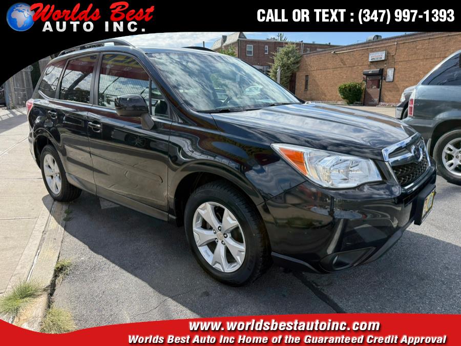 2015 Subaru Forester 4dr CVT 2.5i Premium PZEV, available for sale in Brooklyn, New York | Worlds Best Auto Inc. Brooklyn, New York 2015 Subaru Forester 4dr CVT 2.5i Premium PZEV, available for sale in Brooklyn, New York | Worlds Best Auto Inc. Brooklyn, New York