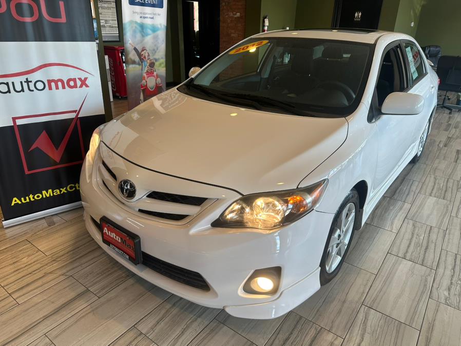2012 Toyota Corolla 4dr Sdn Man S, available for sale in West Hartford, Connecticut | AutoMax. West Hartford, Connecticut 2012 Toyota Corolla 4dr Sdn Man S, available for sale in West Hartford, Connecticut | AutoMax. West Hartford, Connecticut