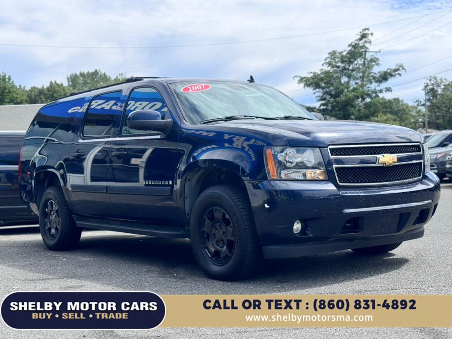 2007 Chevrolet Suburban 4WD 4dr 1500 LT, available for sale in Springfield, Massachusetts | Shelby Motor Cars. Springfield, Massachusetts 2007 Chevrolet Suburban 4WD 4dr 1500 LT, available for sale in Springfield, Massachusetts | Shelby Motor Cars. Springfield, Massachusetts