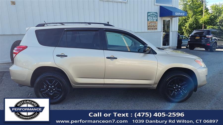 2010 Toyota RAV4 4WD 4dr 4-cyl 4-Spd AT, available for sale in Wilton, Connecticut | Performance Motor Cars Of Connecticut LLC. Wilton, Connecticut 2010 Toyota RAV4 4WD 4dr 4-cyl 4-Spd AT, available for sale in Wilton, Connecticut | Performance Motor Cars Of Connecticut LLC. Wilton, Connecticut