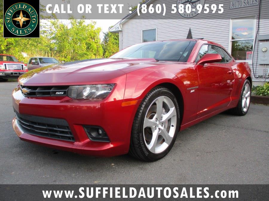 2014 Chevrolet Camaro 2dr Cpe SS w/1SS, available for sale in Suffield, Connecticut | Suffield Auto LLC. Suffield, Connecticut 2014 Chevrolet Camaro 2dr Cpe SS w/1SS, available for sale in Suffield, Connecticut | Suffield Auto LLC. Suffield, Connecticut