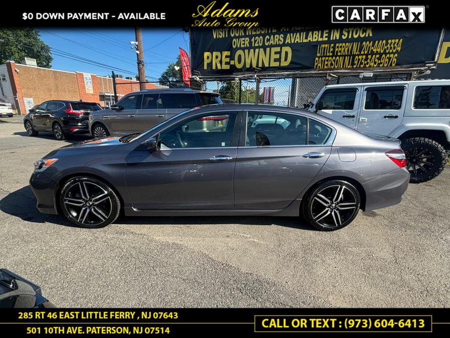2016 Honda Accord Sedan 4dr I4 CVT Sport, available for sale in Paterson, New Jersey | Adams Auto Group. Paterson, New Jersey 2016 Honda Accord Sedan 4dr I4 CVT Sport, available for sale in Paterson, New Jersey | Adams Auto Group. Paterson, New Jersey