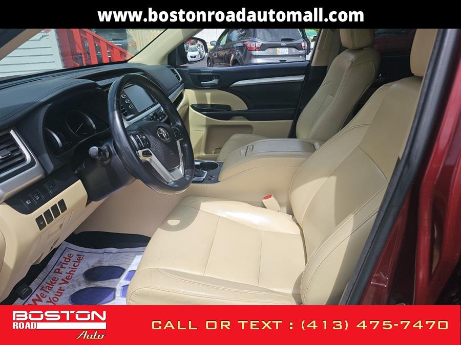 2017 Toyota Highlander XLE V6 AWD (Natl), available for sale in Springfield, Massachusetts | Boston Road Auto. Springfield, Massachusetts 2017 Toyota Highlander XLE V6 AWD (Natl), available for sale in Springfield, Massachusetts | Boston Road Auto. Springfield, Massachusetts
