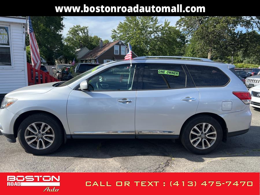 2014 Nissan Pathfinder 4WD 4dr S, available for sale in Springfield, Massachusetts | Boston Road Auto. Springfield, Massachusetts 2014 Nissan Pathfinder 4WD 4dr S, available for sale in Springfield, Massachusetts | Boston Road Auto. Springfield, Massachusetts