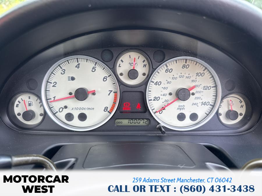 2005 Mazda MX-5 Miata 2dr Conv Cloth 5-Spd Manual, available for sale in Manchester, Connecticut | Motorcar West. Manchester, Connecticut 2005 Mazda MX-5 Miata 2dr Conv Cloth 5-Spd Manual, available for sale in Manchester, Connecticut | Motorcar West. Manchester, Connecticut