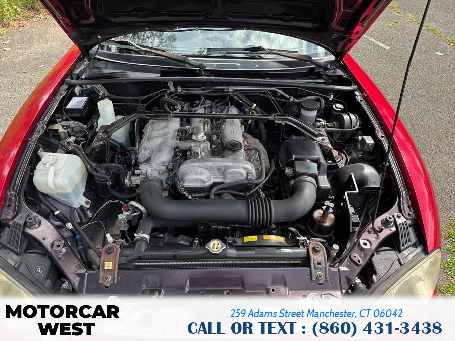 2005 Mazda MX-5 Miata 2dr Conv Cloth 5-Spd Manual, available for sale in Manchester, Connecticut | Motorcar West. Manchester, Connecticut 2005 Mazda MX-5 Miata 2dr Conv Cloth 5-Spd Manual, available for sale in Manchester, Connecticut | Motorcar West. Manchester, Connecticut