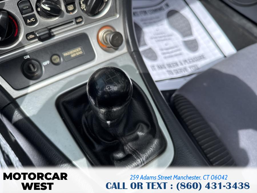 2005 Mazda MX-5 Miata 2dr Conv Cloth 5-Spd Manual, available for sale in Manchester, Connecticut | Motorcar West. Manchester, Connecticut 2005 Mazda MX-5 Miata 2dr Conv Cloth 5-Spd Manual, available for sale in Manchester, Connecticut | Motorcar West. Manchester, Connecticut