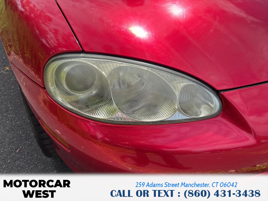 2005 Mazda MX-5 Miata 2dr Conv Cloth 5-Spd Manual, available for sale in Manchester, Connecticut | Motorcar West. Manchester, Connecticut 2005 Mazda MX-5 Miata 2dr Conv Cloth 5-Spd Manual, available for sale in Manchester, Connecticut | Motorcar West. Manchester, Connecticut