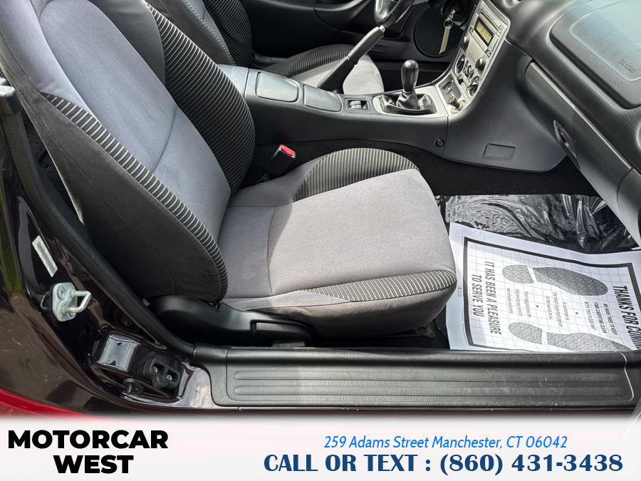 2005 Mazda MX-5 Miata 2dr Conv Cloth 5-Spd Manual, available for sale in Manchester, Connecticut | Motorcar West. Manchester, Connecticut 2005 Mazda MX-5 Miata 2dr Conv Cloth 5-Spd Manual, available for sale in Manchester, Connecticut | Motorcar West. Manchester, Connecticut