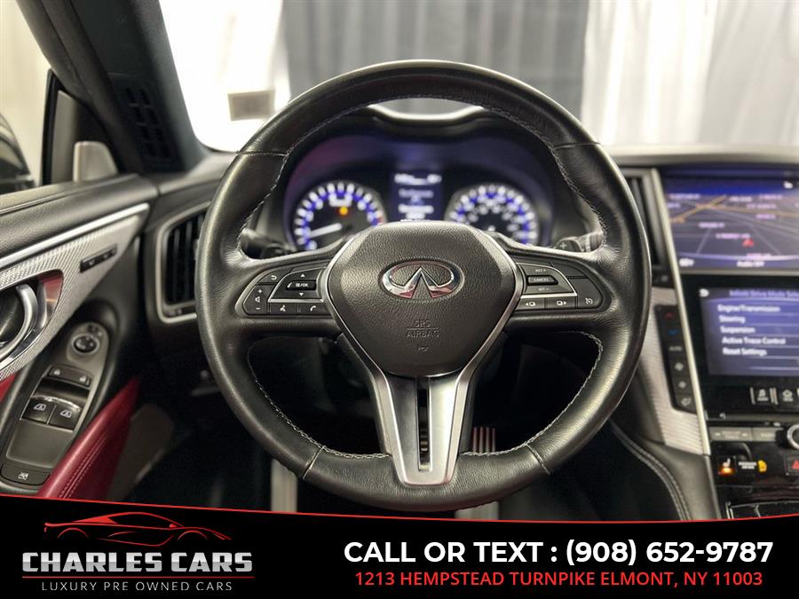 2018 Infiniti Q60 Red Sport 400, available for sale in Elmont, New York | Charles Cars. Elmont, New York 2018 Infiniti Q60 Red Sport 400, available for sale in Elmont, New York | Charles Cars. Elmont, New York