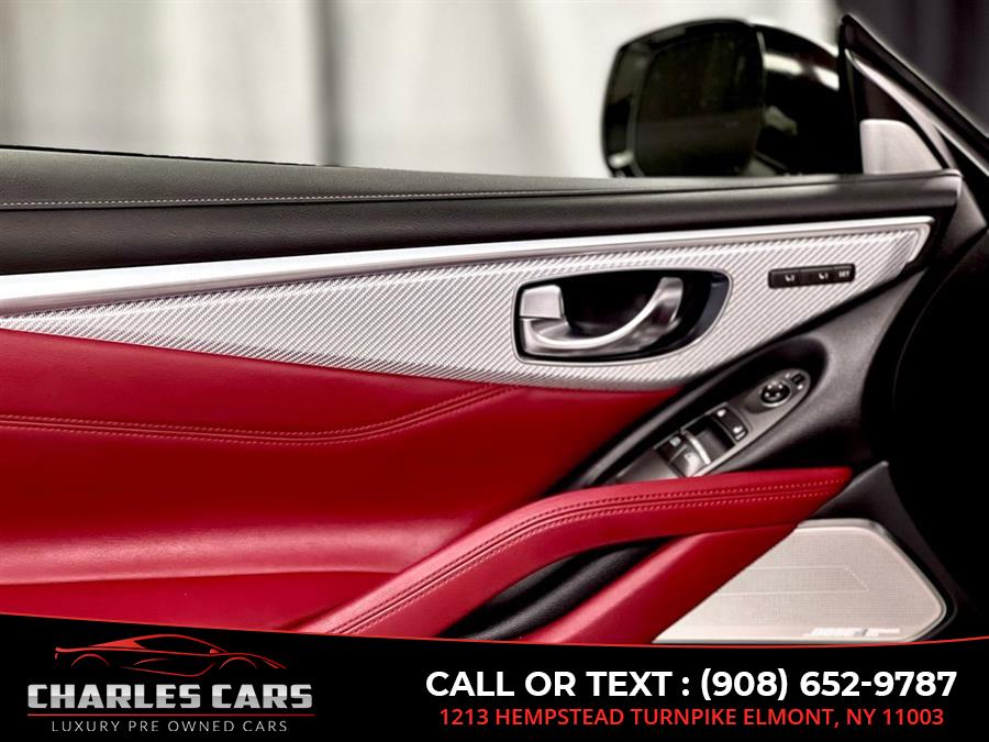 2018 Infiniti Q60 Red Sport 400, available for sale in Elmont, New York | Charles Cars. Elmont, New York 2018 Infiniti Q60 Red Sport 400, available for sale in Elmont, New York | Charles Cars. Elmont, New York