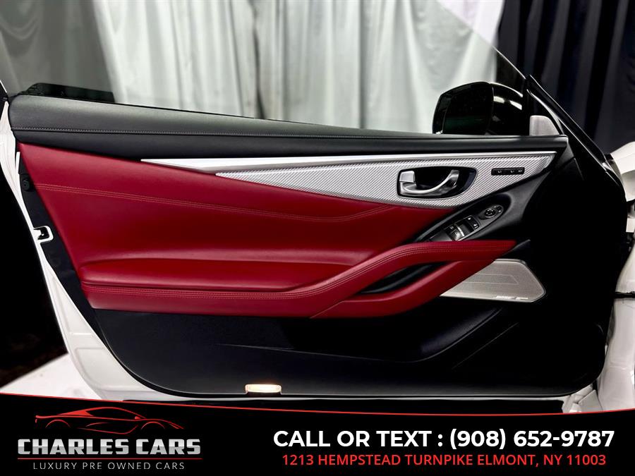 2018 Infiniti Q60 Red Sport 400, available for sale in Elmont, New York | Charles Cars. Elmont, New York 2018 Infiniti Q60 Red Sport 400, available for sale in Elmont, New York | Charles Cars. Elmont, New York