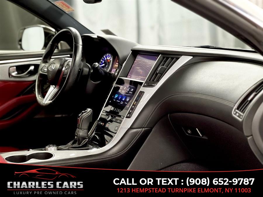 2018 Infiniti Q60 Red Sport 400, available for sale in Elmont, New York | Charles Cars. Elmont, New York 2018 Infiniti Q60 Red Sport 400, available for sale in Elmont, New York | Charles Cars. Elmont, New York