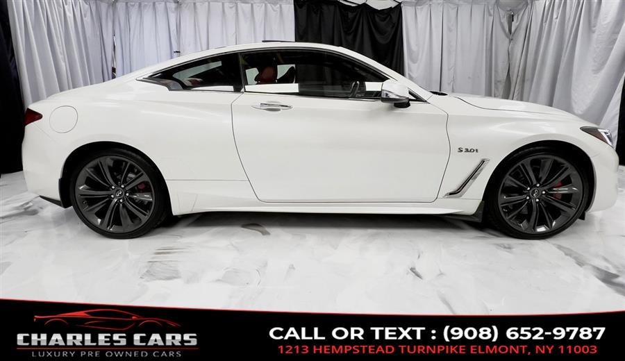 2018 Infiniti Q60 Red Sport 400, available for sale in Elmont, New York | Charles Cars. Elmont, New York 2018 Infiniti Q60 Red Sport 400, available for sale in Elmont, New York | Charles Cars. Elmont, New York