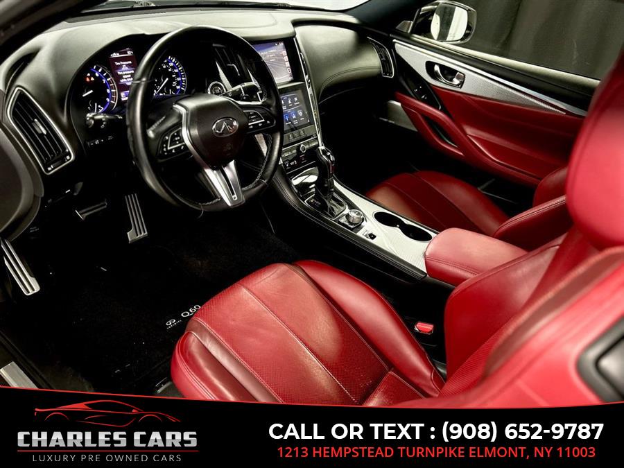 2018 Infiniti Q60 Red Sport 400, available for sale in Elmont, New York | Charles Cars. Elmont, New York 2018 Infiniti Q60 Red Sport 400, available for sale in Elmont, New York | Charles Cars. Elmont, New York