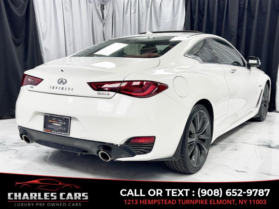 2018 Infiniti Q60 Red Sport 400, available for sale in Elmont, New York | Charles Cars. Elmont, New York 2018 Infiniti Q60 Red Sport 400, available for sale in Elmont, New York | Charles Cars. Elmont, New York