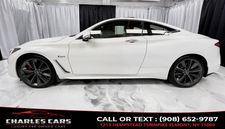 2018 Infiniti Q60 Red Sport 400, available for sale in Elmont, New York | Charles Cars. Elmont, New York 2018 Infiniti Q60 Red Sport 400, available for sale in Elmont, New York | Charles Cars. Elmont, New York
