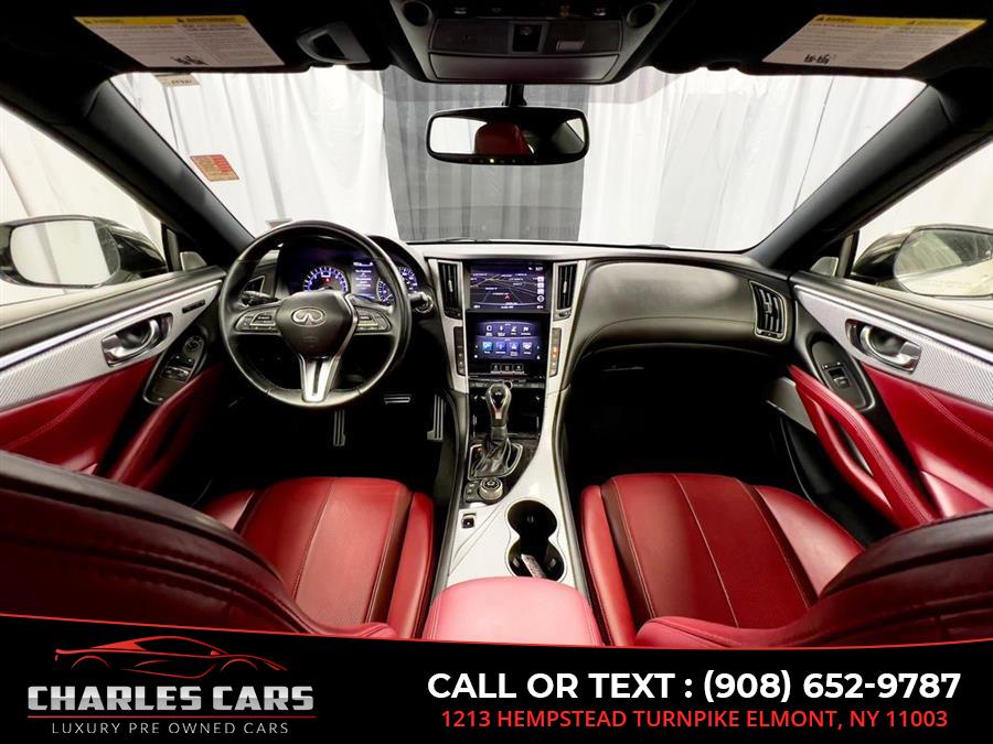 2018 Infiniti Q60 Red Sport 400, available for sale in Elmont, New York | Charles Cars. Elmont, New York 2018 Infiniti Q60 Red Sport 400, available for sale in Elmont, New York | Charles Cars. Elmont, New York
