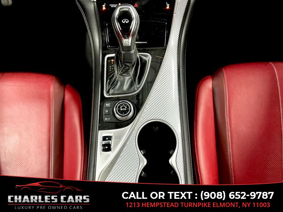 2018 Infiniti Q60 Red Sport 400, available for sale in Elmont, New York | Charles Cars. Elmont, New York 2018 Infiniti Q60 Red Sport 400, available for sale in Elmont, New York | Charles Cars. Elmont, New York