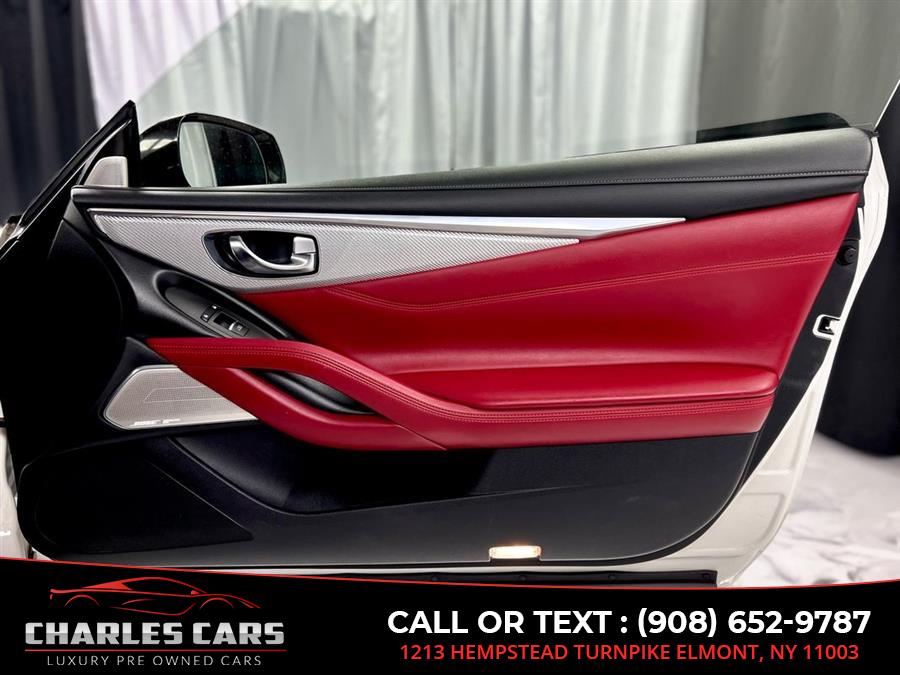 2018 Infiniti Q60 Red Sport 400, available for sale in Elmont, New York | Charles Cars. Elmont, New York 2018 Infiniti Q60 Red Sport 400, available for sale in Elmont, New York | Charles Cars. Elmont, New York