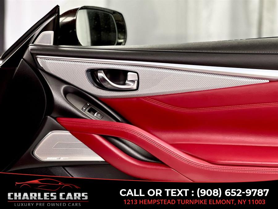 2018 Infiniti Q60 Red Sport 400, available for sale in Elmont, New York | Charles Cars. Elmont, New York 2018 Infiniti Q60 Red Sport 400, available for sale in Elmont, New York | Charles Cars. Elmont, New York